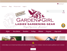 Tablet Screenshot of gardengirl.se